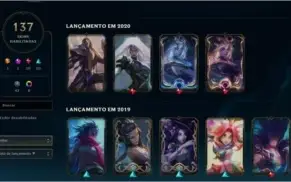 CONTA DE LEAGUE OF LEGENDS (PREÇO NEGÓCIAVEL)