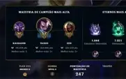 conta lol com bastante skins e cromas (b3 50lp)