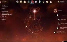 CONTA AR48 DILUC C1, QIQI C1, ZHONGLI, HARPA CELESTIAL