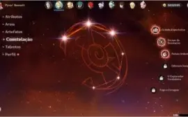 CONTA AR48 DILUC C1, QIQI C1, ZHONGLI, HARPA CELESTIAL