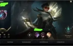Conta wild rift barata 18 skins e 3 skins lendárias