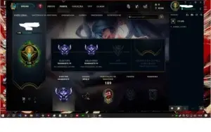 Conta league of Legends Diamante 4