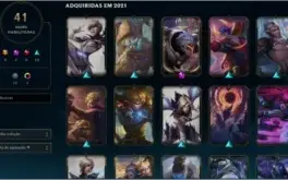 Vendo conta platina 4 com Zed Prestigio
