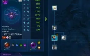 Conta Aoa e Susanoomon Shin Ladmo/Omega conta mid/end game