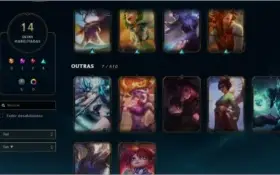 League Of Legends: Conta nível 50, gold 4 solo/duo s9