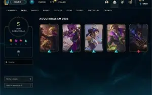 CONTA LEAGUE OF LEGENDS LVL40 GALAXY SLAYER ZED