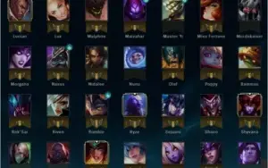 Vendo Conta LoL Platina com varios champs e skins
