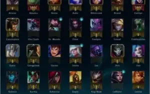 Vendo Conta LoL Platina com varios champs e skins