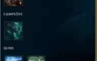 Conta Gold V, 23 Champions, 4 Skins - League of Legends