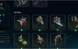 Conta League of Legends D4 season 9, quase 3k investidos