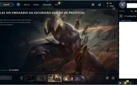 Conta League of Legends D4 season 9, quase 3k investidos