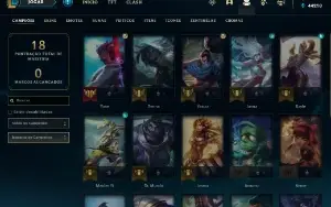 Conta PLATINA 4 | 61% Win - Lol (League Of Legends) Elomoon