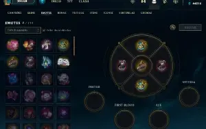 Conta PLATINA 4 | 61% Win - Lol (League Of Legends) Elomoon