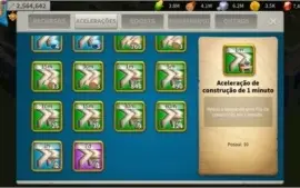 vendo Rise of Kingdoms level 19.  7k gemas