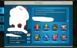 vendo Rise of Kingdoms level 19.  7k gemas