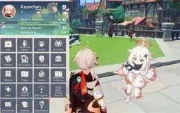 KAZUHA, XIAO C1, EULA, ZHONGLI, SHOGUN, BACULO DE HOMA, AMOS