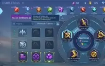 Conta Mobile Legends - Glória Mitica/50 Heros/TOP