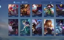 Conta Mobile Legends - Glória Mitica/50 Heros/TOP