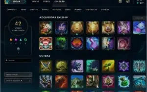 Conta Gold II, 28 champs, 2 skins, 3 reembolsos, mmr bom