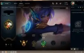 Conta Lol Ouro IV LV 45 So vem vendendo confiavel 7 venda