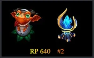 Conta Ouro 3, 82 campeões com skins raras