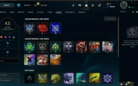 Conta Lol - Diamante 4, 51% De Wr(E-Mail Não Verificado)