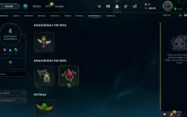 Conta Lol - Diamante 4, 51% De Wr(E-Mail Não Verificado)
