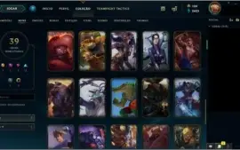 VENDO CONTA DE LOL PLATINA 4 (terminou a season atual )