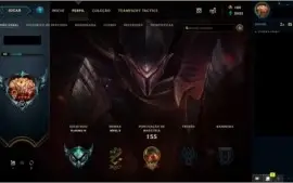VENDO CONTA DE LOL PLATINA 4 (terminou a season atual )