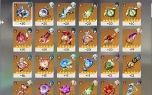 Conta Genshin Ar55 (XIAO, YAE MIKO, MONA, ALBEDO, JEAN)