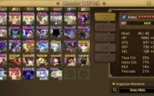 Conta SW Global 41 NAT 5, Faz TD conteúdo pvp, Raid 5 solo