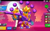Conta Brawl Stars Com Muitas Skins, 5 Personagens Lendarios