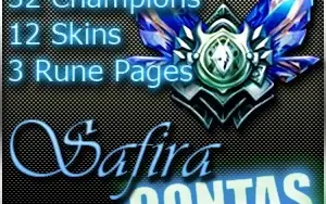 Conta Diamante V 75 LP League of Legends