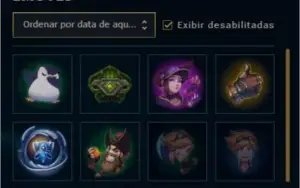 Conta League of Legends OURO V