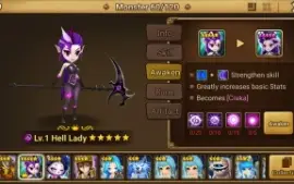 Reroll Summoners War lvl10 com Craka + Sagar