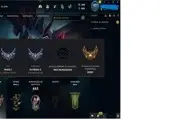 Conta LoL varias skins.
