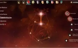Zhongli, xiao C1 e diluc C2 + duas armas t5