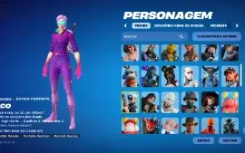 Conta Fortnite 87 skins, ler anuncio + Jogos na epic!