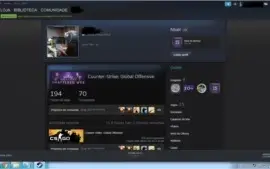 Conta Steam lvl 10