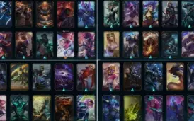 Conta de lol com muitas skins