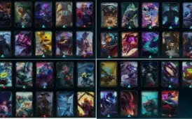 Conta de lol com muitas skins