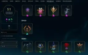 Conta de league of legends mestre