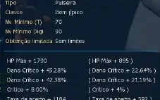 Conta LADMO servidor Omegamon com DB e item AOA