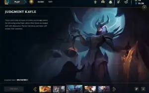 Platina 4 com TODOS os champs e 307 Skins + 10 Vitoriosas