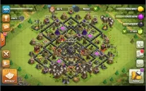 Conta Clash Of Clans CV 9 Semi Full + Casa Do Construtor CV5