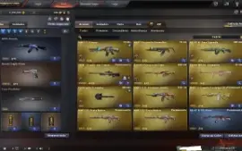 Conta Crossfire AL 2 Estrelas com AWP VIP+Muitas MNS