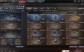 Conta Crossfire AL 2 Estrelas com AWP VIP+Muitas MNS