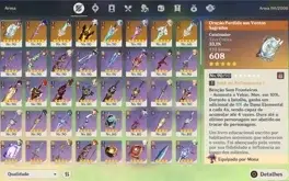 Conta Genshin NA AR 59 Full F2P