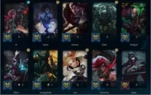 Conta LOL 492 skins 21 gemas gold 4