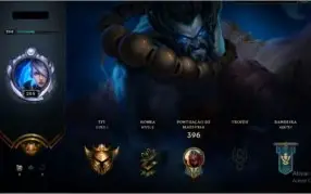 Conta de Lol lv208 91skins